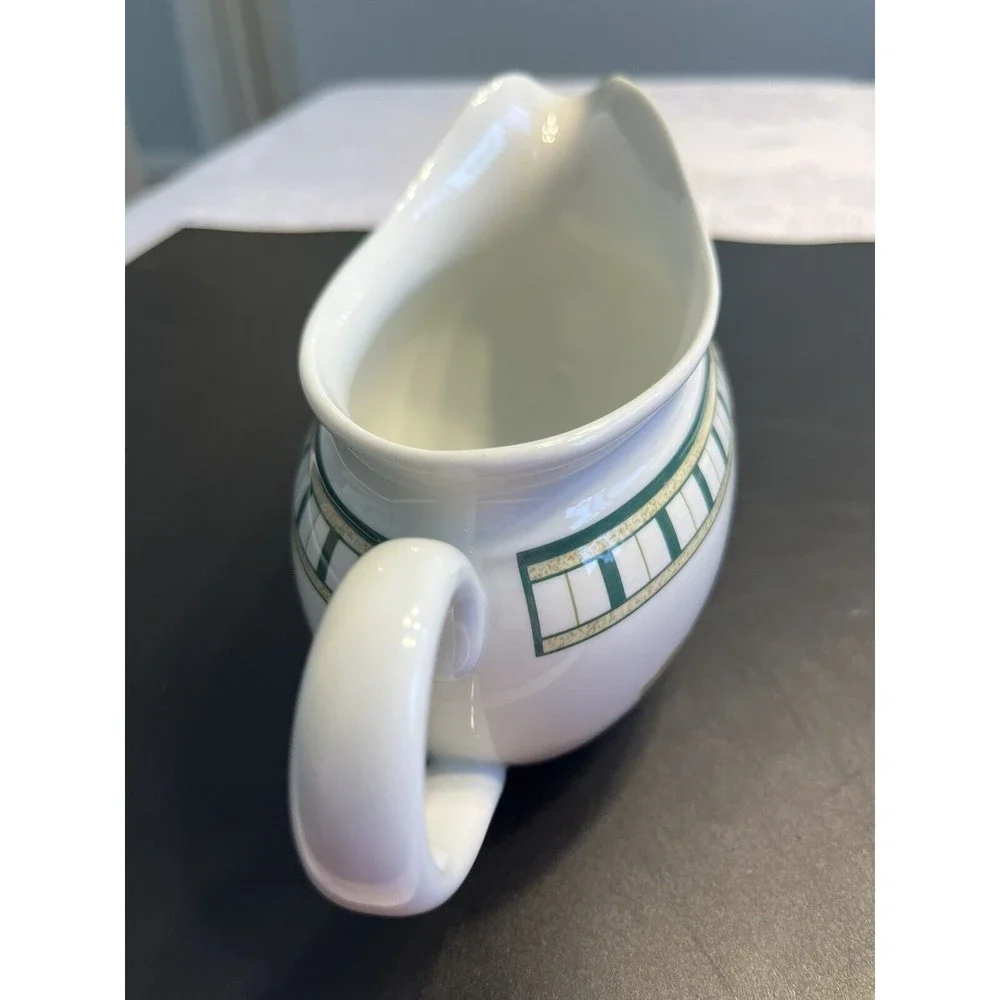 Lenox Summer Terrace Pattern Flowers Gravy Boat Made in Brazil